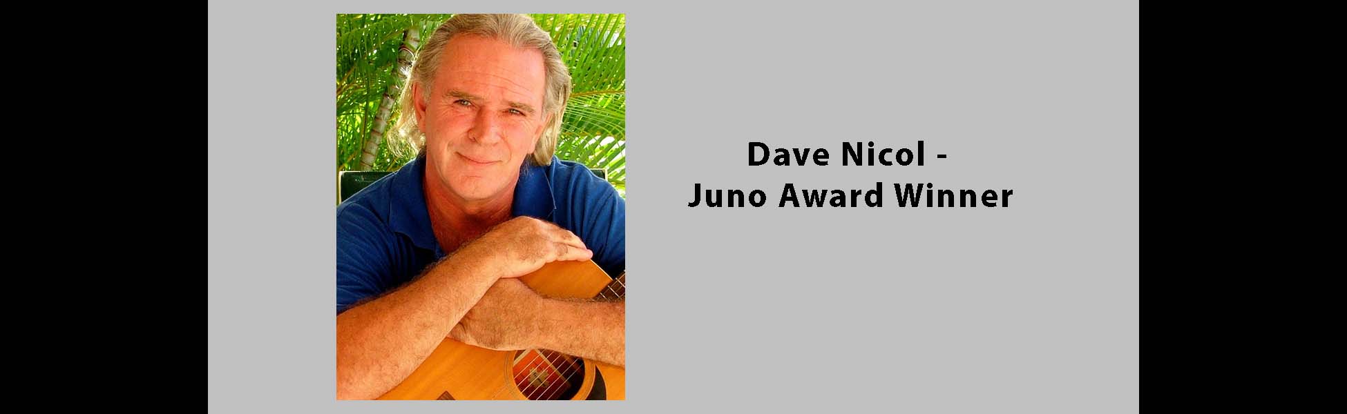 Dave Nicol - Juneau Award Winner