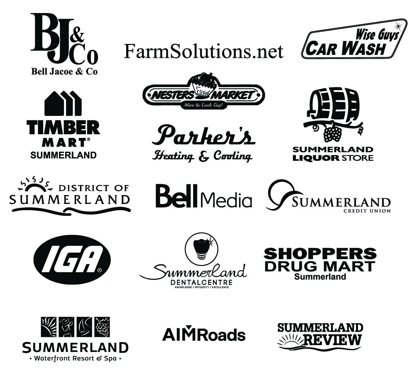 Summerland Action Festival Sponsors